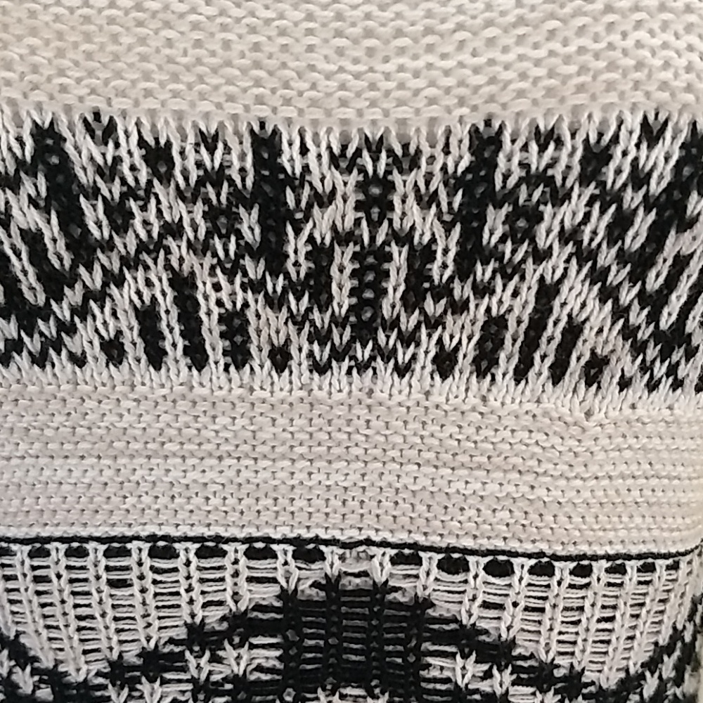 Maurices Aztec Cowl Neck Sweater Dress, Medium - Picture 4 of 8